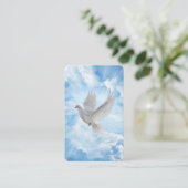 Visite Carte de prière de la colombe - après lueur (Debout devant)