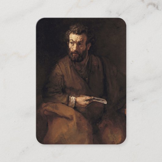 Visite Carte de prière de l'apôtre saint Barthélemy (Devant)