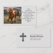 Visite Carte de prière de l'hippocampe commémoratif Sympa (Devant / Derrière)