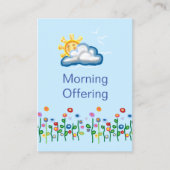 Visite Carte de prière du matin (Devant)