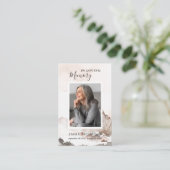 Visite Carte de prière funéraire en mémoire d'amour (Debout devant)