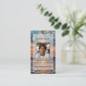 Visite Carte de prière funéraire personnalisée – Concepti (Debout devant)