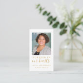 Visite Carte de prière funéraire photo pour toujours dans (Debout devant)