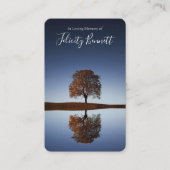 Visite Carte de prière funéraire Sympathy Memorial Reflet (Devant)