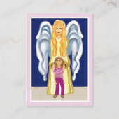 Visite Carte de prière Guardian Angel (Devant)