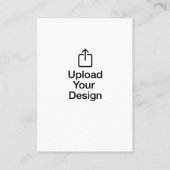 Visite Carte de prière imprimée de 2,5 po x 3,5 po (Dos)