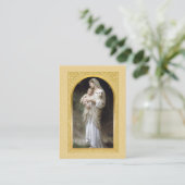 Visite Carte de prière Mariage catholique Vierge et enfan (Debout devant)