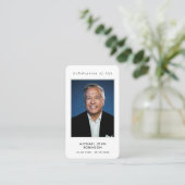 Visite Carte de prière mémorielle photo de célébration de (Debout devant)