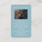 Visite Carte de prière photo chrétienne Cloud (Dos)