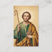 Visite Carte de prière photo St. Jude pour maladie (Devant)