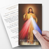 Visite Carte de prière pour Chaplet funéraire de la Misér