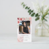 Visite Carte de prière pour les funérailles rouges en mém (Debout devant)