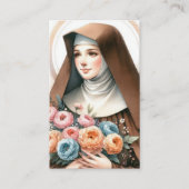 Visite Carte de prière Sainte Colette (Devant)