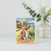 Visite Carte de prière Viens à Jésus (Debout devant)