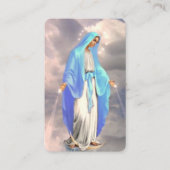 Visite Carte de prière Virgin Mary Memorare (Devant)