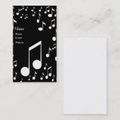 Visite Carte de profil (Devant / Derrière)