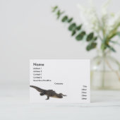 Visite Carte de profil Alligator (Debout devant)