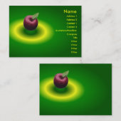 Visite Carte de profil Apple (Devant / Derrière)