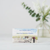 Visite Carte de profil "après vol" (Debout devant)