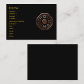 Visite Carte de profil Bagua (Devant / Derrière)