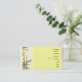 Visite Carte de profil Bambou (Debout devant)