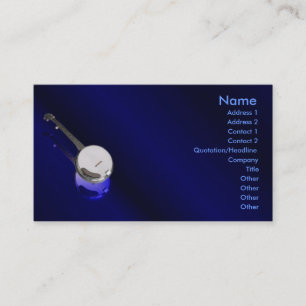 Visite Carte de profil Banjo