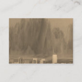 Visite Carte de profil Big City (Dos)