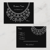 Visite Carte de profil Bijoux d'entreprise (010) (Devant / Derrière)