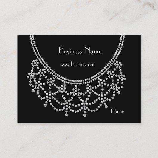 Visite Carte de profil Bijoux d'entreprise (010) (Devant)