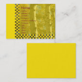 Visite Carte de profil Birch (Devant / Derrière)