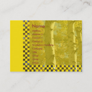 Visite Carte de profil Birch