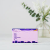 Visite Carte de profil Bright Night (Debout devant)