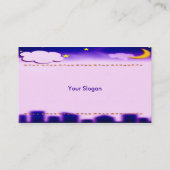 Visite Carte de profil Bright Night (Dos)