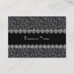 Visite Carte de profil Business Sequin Lace (48-037)