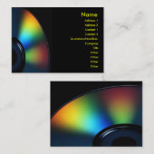 Visite Carte de profil CD (Devant / Derrière)