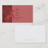 Visite Carte de profil - cheval décoratif (Devant / Derrière)