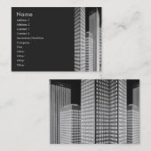 Visite Carte de profil City Blocs (Devant / Derrière)