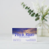 Visite Carte de profil Clouds lumineux (Debout devant)