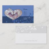 Visite Carte de profil - coeur de Pegasus (Devant / Derrière)