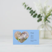 Visite Carte de profil - coeur de Pegasus de licorne (Debout devant)
