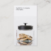 Visite Carte de profil Cookie Jar - Deux côtés (Dos)