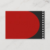 Visite Carte de profil de bande de film négative (Dos)