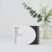 Visite Carte de profil de bande de film négative (Debout devant)