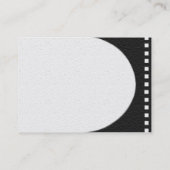 Visite Carte de profil de bande de film négative (Dos)