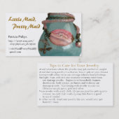 Visite Carte de profil de bijoux (Devant / Derrière)