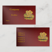 Visite Carte de profil de bonne chance (Devant / Derrière)