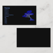 Visite Carte de profil de bonsaïs (Devant / Derrière)