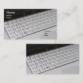 Visite Carte de profil de bureau (Devant / Derrière)