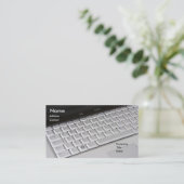 Visite Carte de profil de bureau (Debout devant)