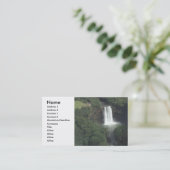 Visite Carte de profil de cascade (Debout devant)